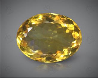 Yellow Citrine Natural Certified  8.8CTS-8393